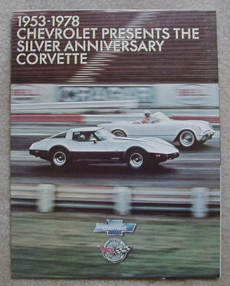 1978 Corvette Sales Brochure, Original NOS